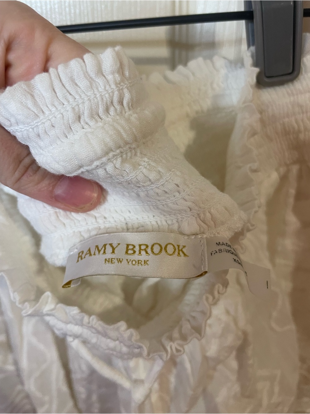 Ramy Brook Beni Embroidered Shorts in White Size XS - Picture 6 of 10
